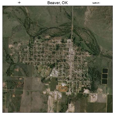 Aerial Photography Map of Beaver, OK Oklahoma