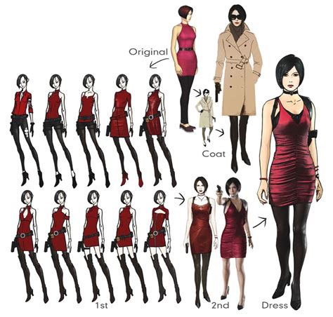 Ada Wong Concept Art - Resident Evil 2 (2019) Art Gallery