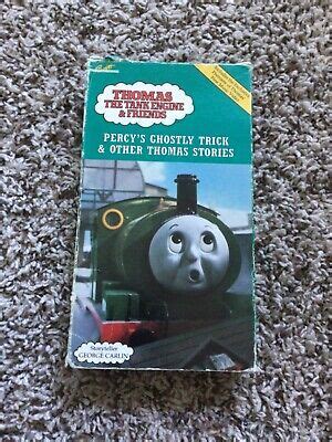 RARE THOMAS & Friends Percy's Ghostly Trick (VHS, 1991) George Carlin £ ...