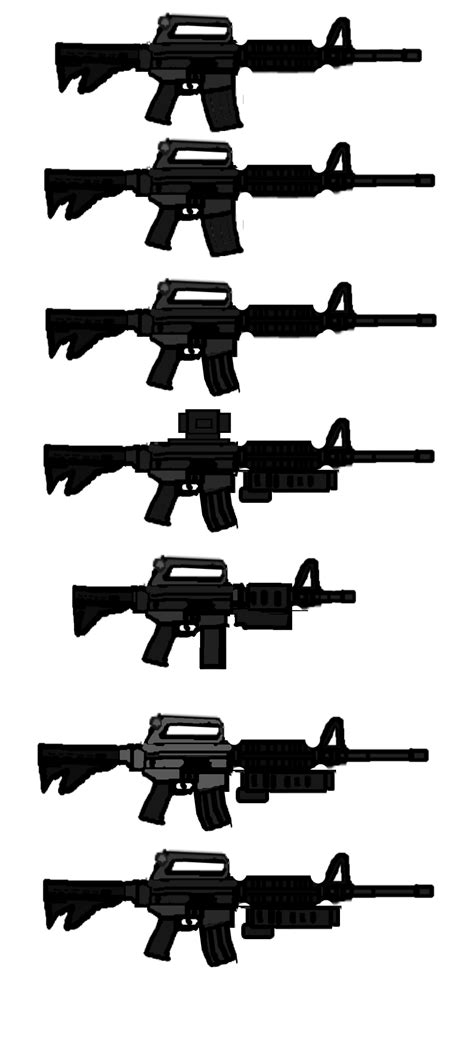 M4A1 Variants by Konigstiger69 on DeviantArt