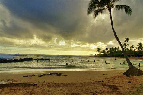 Coconut Beach Sunset Photograph by Cathy P Jones - Fine Art America