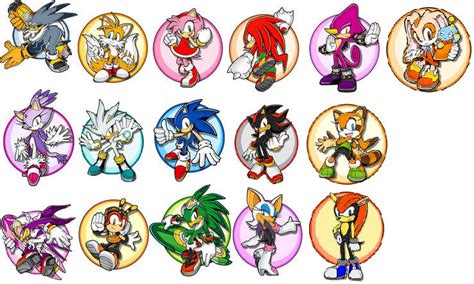 Sonic X - My Best Characters by JoseF1611 on DeviantArt