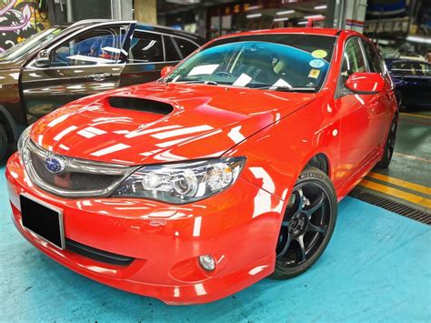 This Subaru Impreza came in for Full car Spray Painting for Ceramic ...