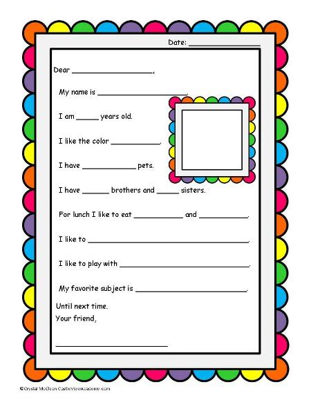 Free Printable Pen Pal Paper - Get What You Need For Free