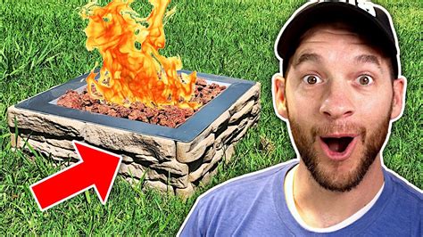 Plastic Burns! But Not THIS Fire Pit - YouTube