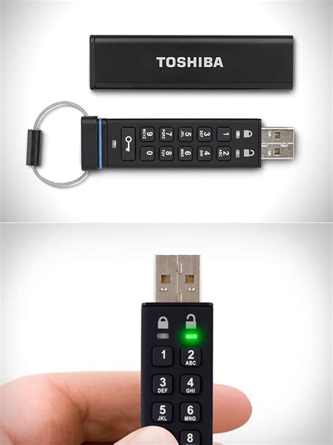 Encrypted USB Flash Drive with a Mini Keypad and 7 More Cool USB Gadgets - TechEBlog