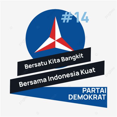 Logo Partai Demokrat Nomor 14 Pemilu Indonesia 2024 Vektor Hd Free Download, Pemilihan, Demokrat ...