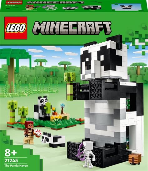 LEGO Minecraft Het Panda Huis Speelgoed Set met Dieren - 21245 | bol