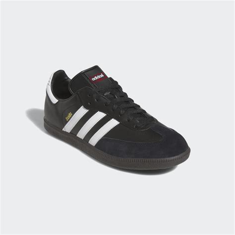 adidas Samba Leather Shoes - Black | adidas UK