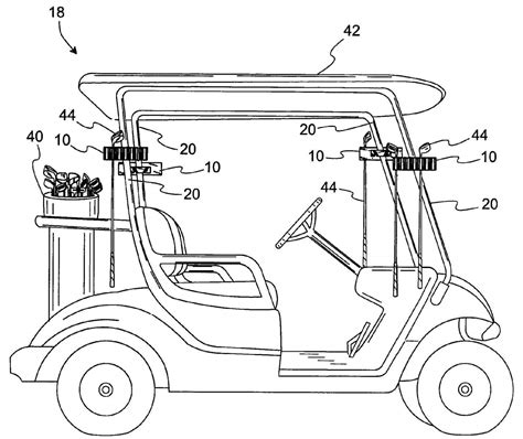 Golf Cart Drawing at GetDrawings | Free download