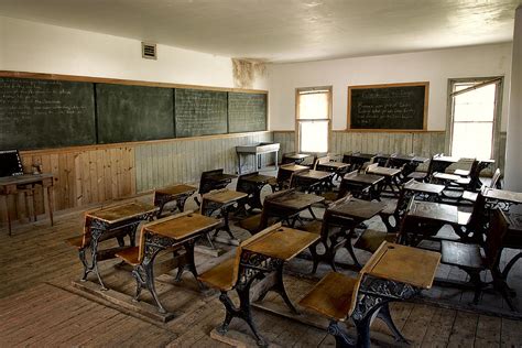 Victorian Old-west Classroom Photograph by Daniel Hagerman