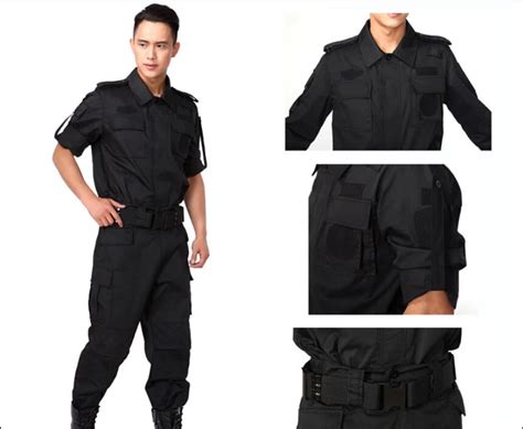 Security Guard Uniforms Black,Best Security Uniform,Cheap Security ...