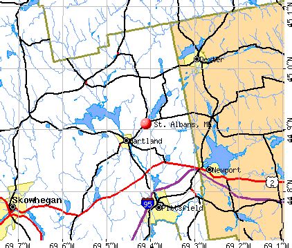 St. Albans, Maine (ME 04971) profile: population, maps, real estate, averages, homes, statistics ...