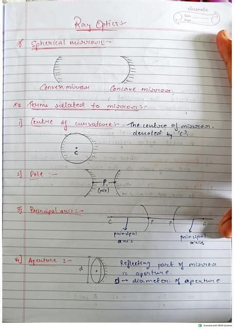 Ray optics | PDF