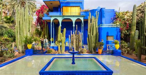 Marrakech: ingresso al giardino Majorelle e pranzo nel campo nel ...