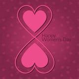 Greeting Card With International Women's Day 8 March Royalty Free Stock Images - Image: 38338509