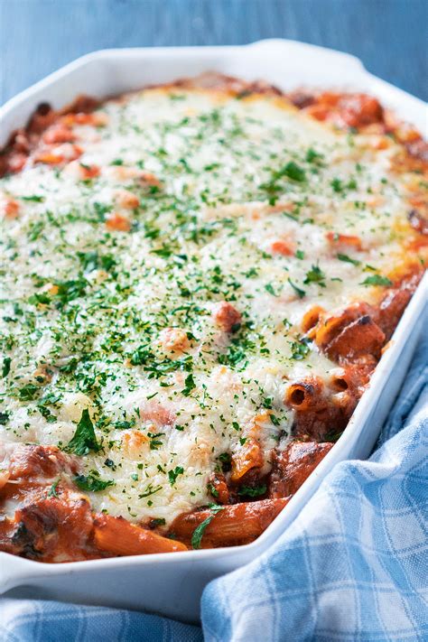 Vegetable Pasta Bake A Gluten Free Protein Packed Vegetarian Casserole