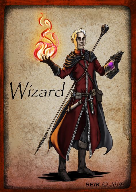 ArtStation - D&D Wizard