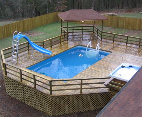 Above Ground Pools with Decks – It’s easy to guess why above ground ...