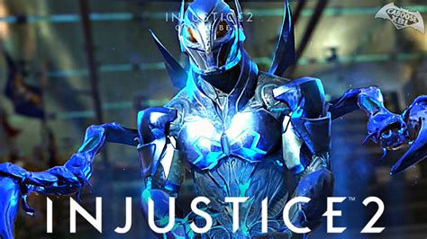 Injustice 2 Online Beta - Blue Beetle Combos! - YouTube