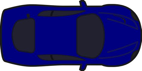 Blue Car - Top View Clip Art at Clker.com - vector clip art online, royalty free & public domain