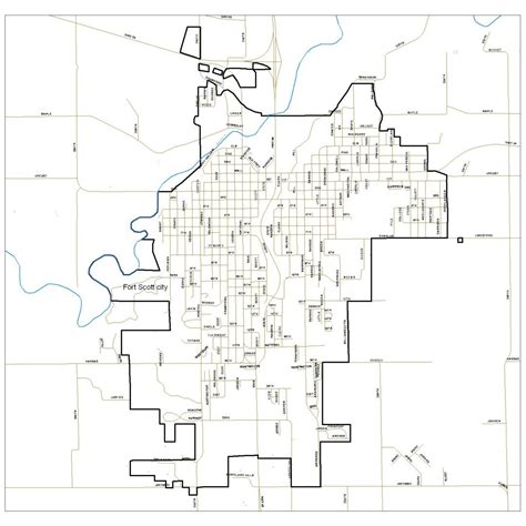 Maps | Bourbon County Kansas