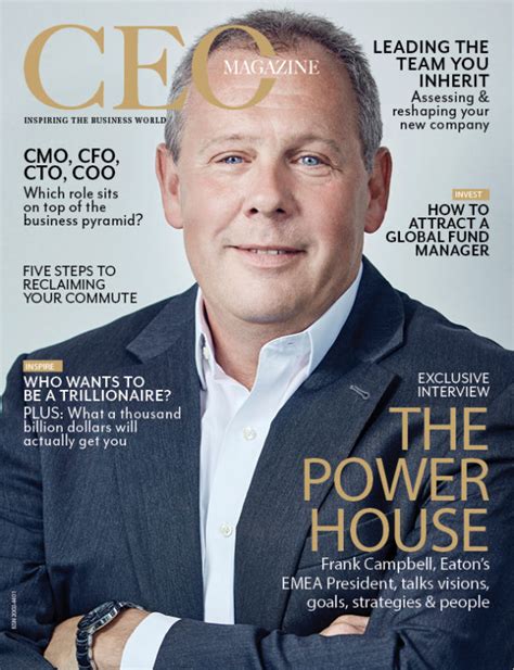 Nov 2017 issue - The CEO Magazine EMEA - EMEA