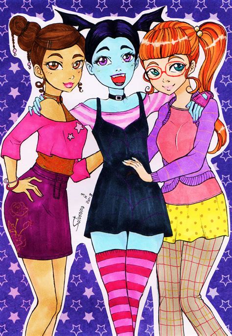 Vampirina and friends in their teens by nanako87 on DeviantArt