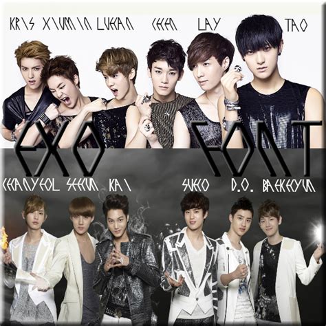 EXO Font by JoseCr97 on DeviantArt