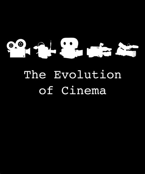 "The Evolution of Cinema" by huxdesigns | Redbubble