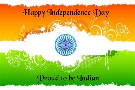 Happy India Independence Day 15 August Hd Wallpaper