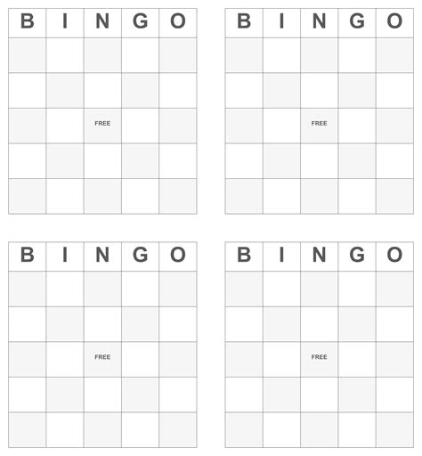 Human Bingo Templates - 20 Free PDF Printables | Printablee