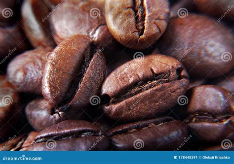 Fresh roasted coffee beans stock image. Image of aromatic - 178448391