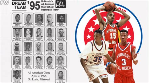 The 1995 McDonalds All-American High School Basketball Team Was Stacked ...