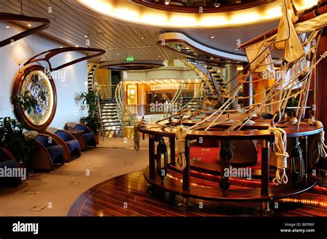 Explorer of the Seas cruise ship interior Stock Photo - Alamy