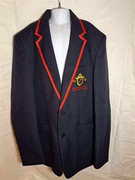 SCHOOL BLAZER NEW ---WEMBLEY HIGH TECH ACADEMY