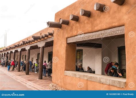 Palace of the Governors in Santa Fe Editorial Image - Image of landmark, building: 165385180