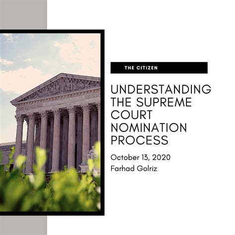 Understanding the Supreme Court nomination process - The Citizen