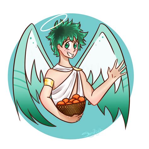 Angel Izuku - bnha fanart by StarryNightsBeyond on DeviantArt