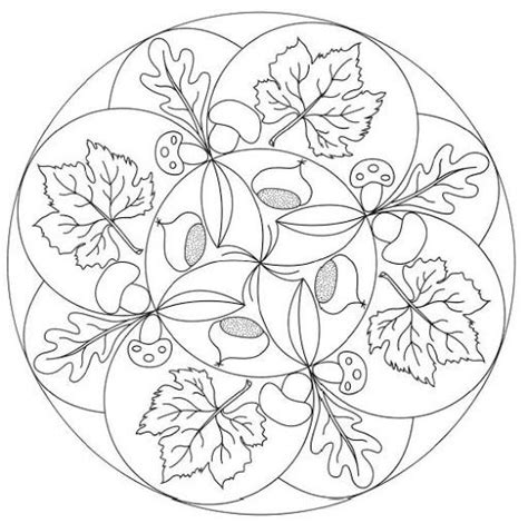 Autumn Mandala Coloring Pages at GetColorings.com | Free printable colorings pages to print and ...