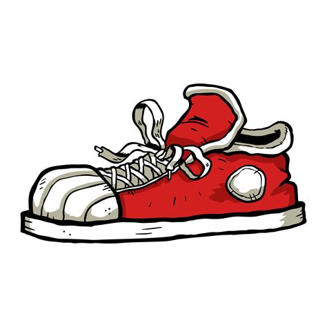 Zapatillas De Dibujos Animados Ilustración Del Vector Ilustración De ...