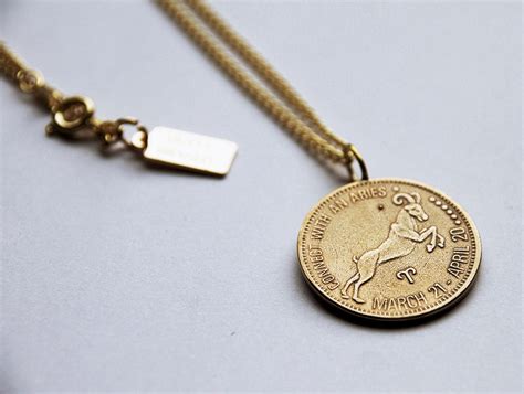 Aries Necklace Constellation Zodiac Charm Necklace