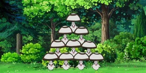 Every Kind Of Mushroom Pokemon