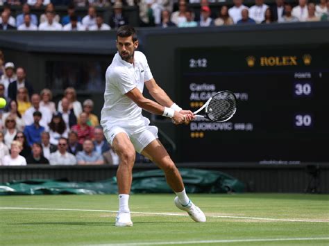 Wimbledon 2023: Novak Djokovic wins first set 6-1 brushing aside rookie Carlos Alcaraz | Tennis ...