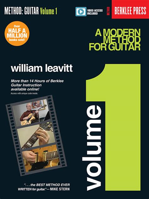 A Modern Method for Guitar - Volume 1 (Book/Online Video) - Berklee Press