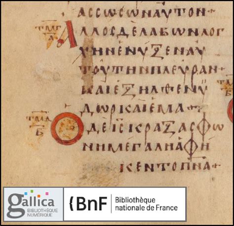 The Text of the Gospels: Codex Regius (019) - The Manuscript-King of France