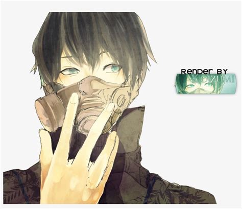 Anime Boy With Mask Clipart - Anime Boy With Gas Mask Transparent PNG ...