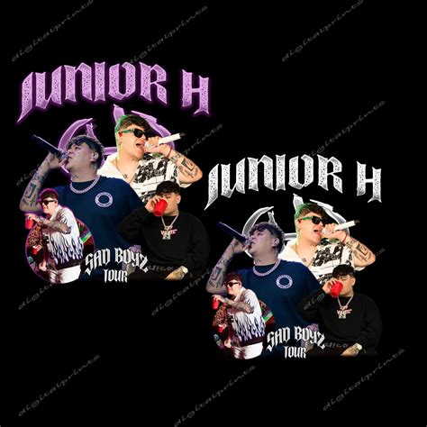 Junior H Png Sad Boyz Tour Png / Shirt Design Ready to - Etsy