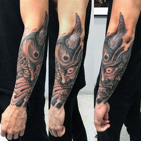 103 Amazing Hannya Mask Tattoo Designs for Men [2024 Guide] | Half ...