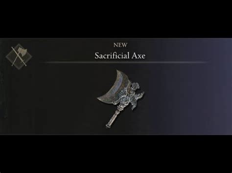 Sacrificial Axe | Axe Weapon Location | Elden Ring - YouTube